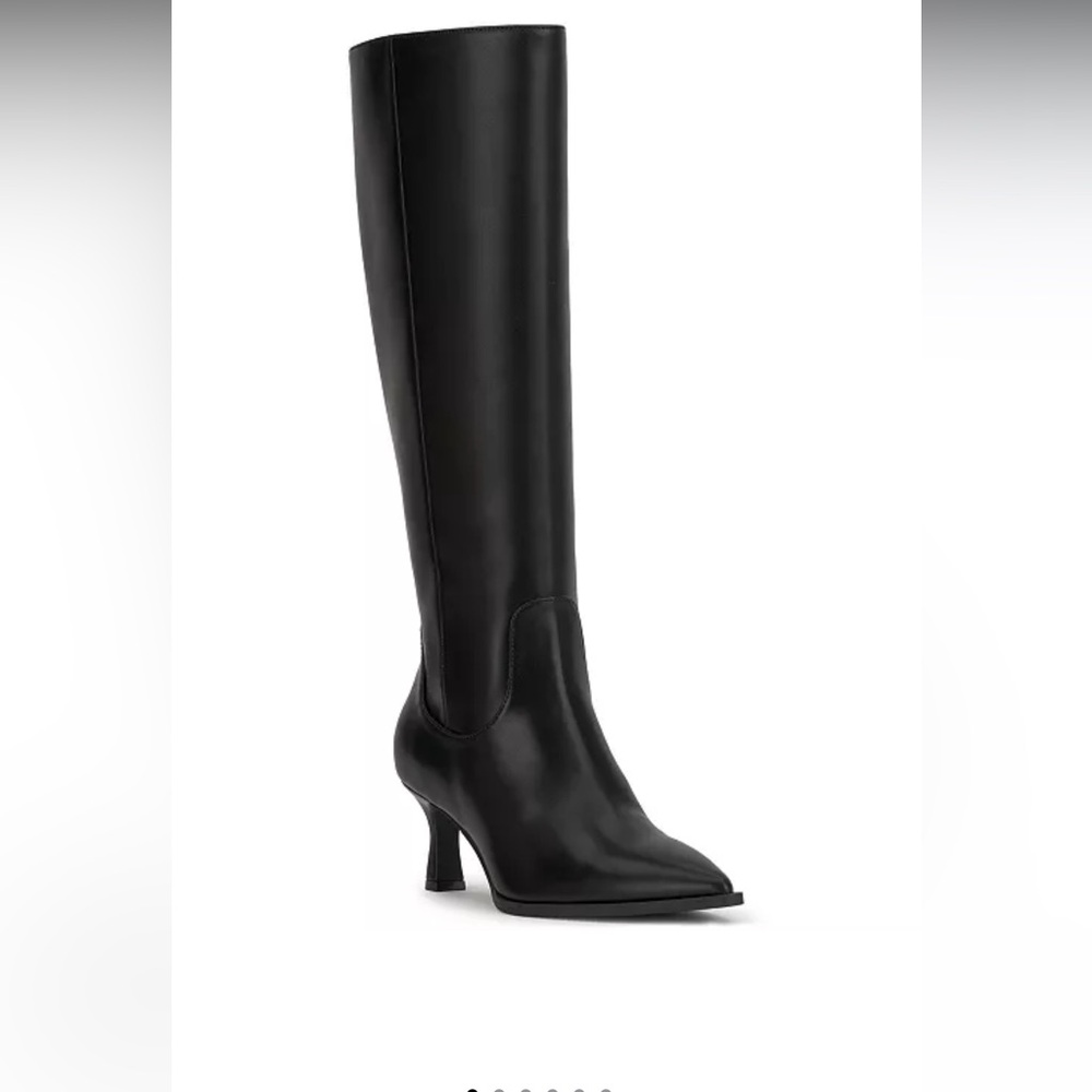 Elegant Black Knee-High Women's Boots